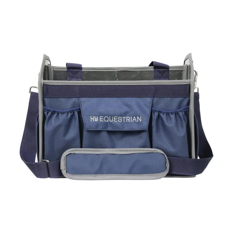 Hy Equestrian Accessories Grooming Bag in Navy